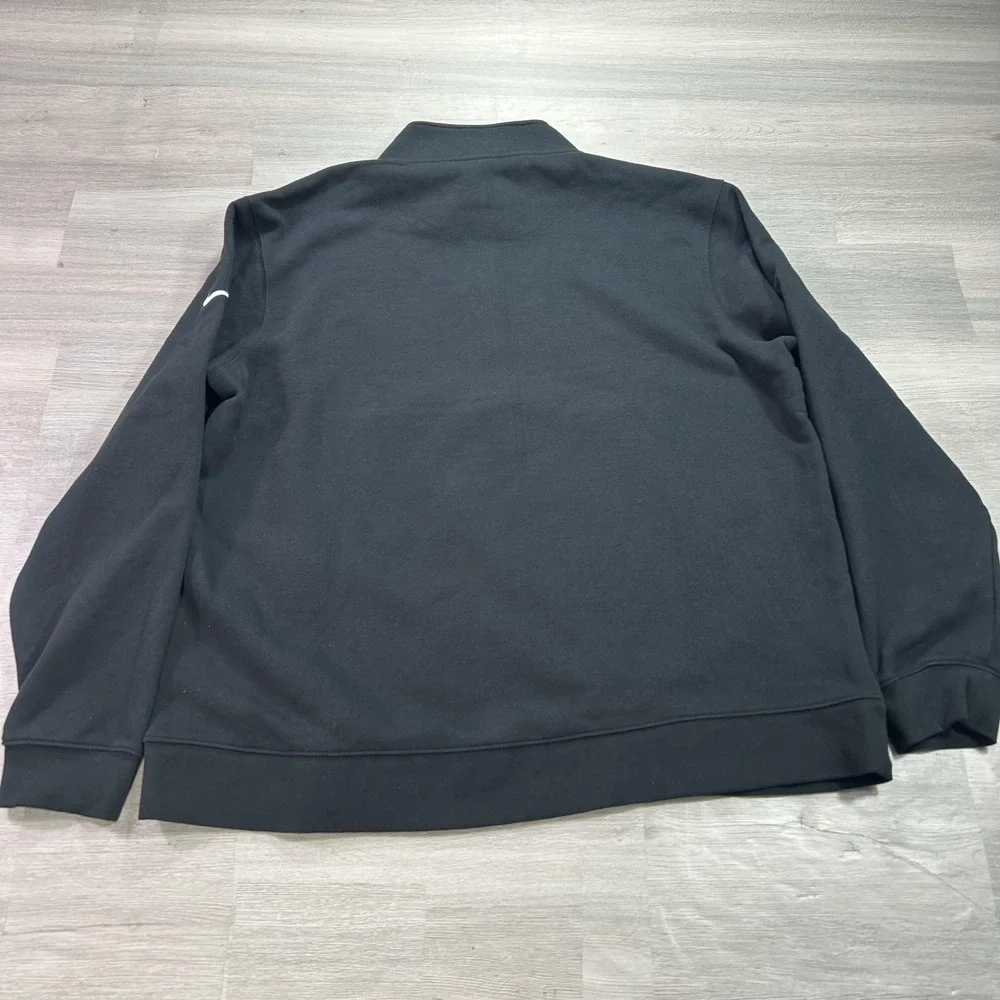 Apothic Nike Sweatshirt Mens 2XL Black 1/4 Zip Fleece Mock Neck A DX6718-010
